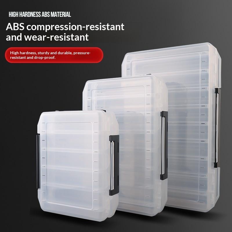 Caja de pesca de doble cara, a - Fishing Lure Accessories reseña y precio