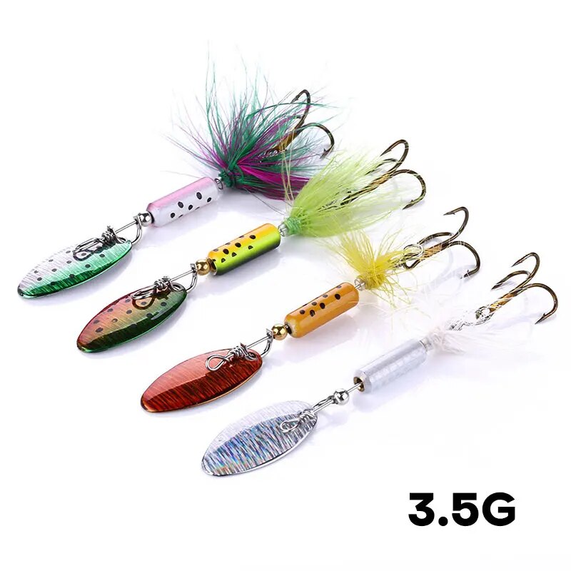 Señuelos VIB de Metal, 1 Uds., - Fishing Lure Spinnerbait reseña y precio