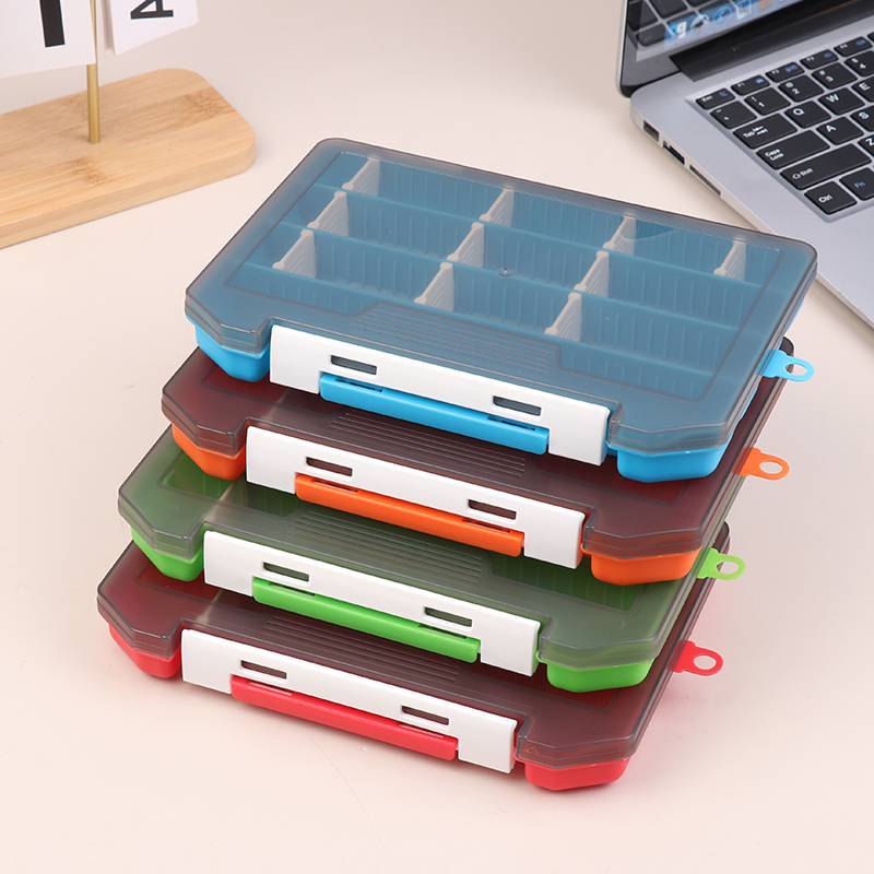 【F】1 unidad. Caja de plástico  - Fishing Lure Soft Plastic reseña y precio