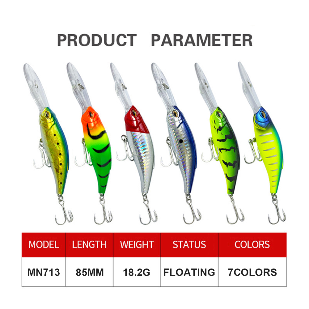 8,5 cm 18,2g Señuelos de Pesca - Fishing Lure Jerkbait reseña y precio